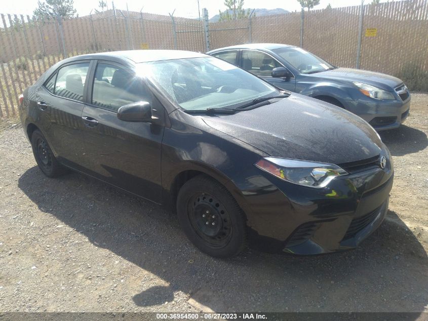 2014 TOYOTA COROLLA L/LE/S/S PLUS/LE PLUS - 5YFBURHEXEP163690