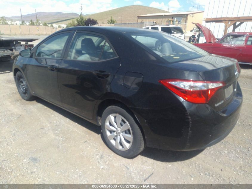 2014 TOYOTA COROLLA L/LE/S/S PLUS/LE PLUS - 5YFBURHEXEP163690