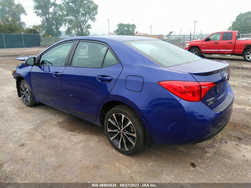 2017 TOYOTA COROLLA L/LE/XLE/SE/XSE - 2T1BURHE7HC863820