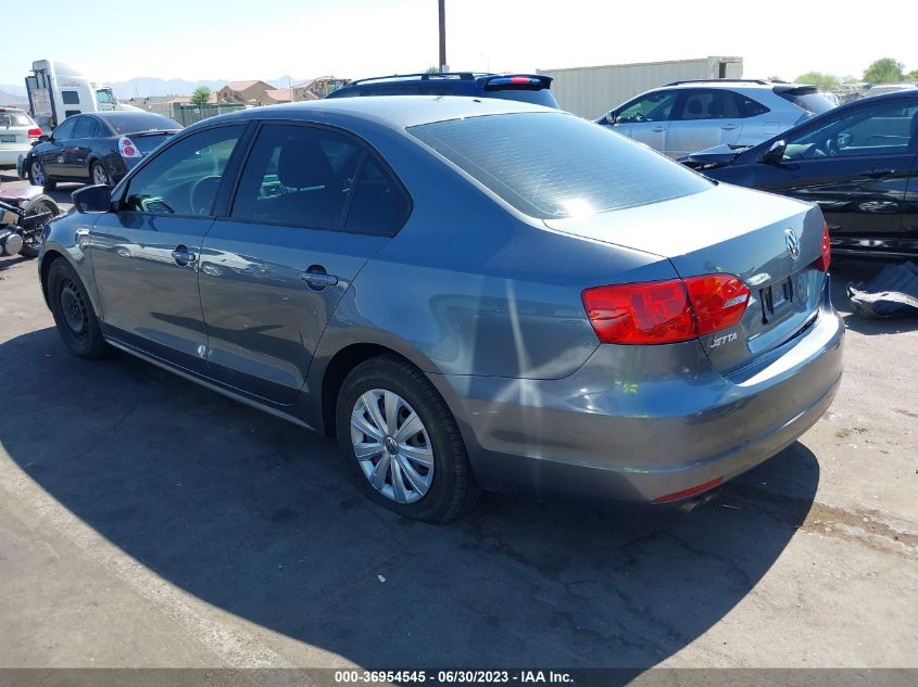 2014 VOLKSWAGEN JETTA SEDAN S - 3VW2K7AJ1EM332078