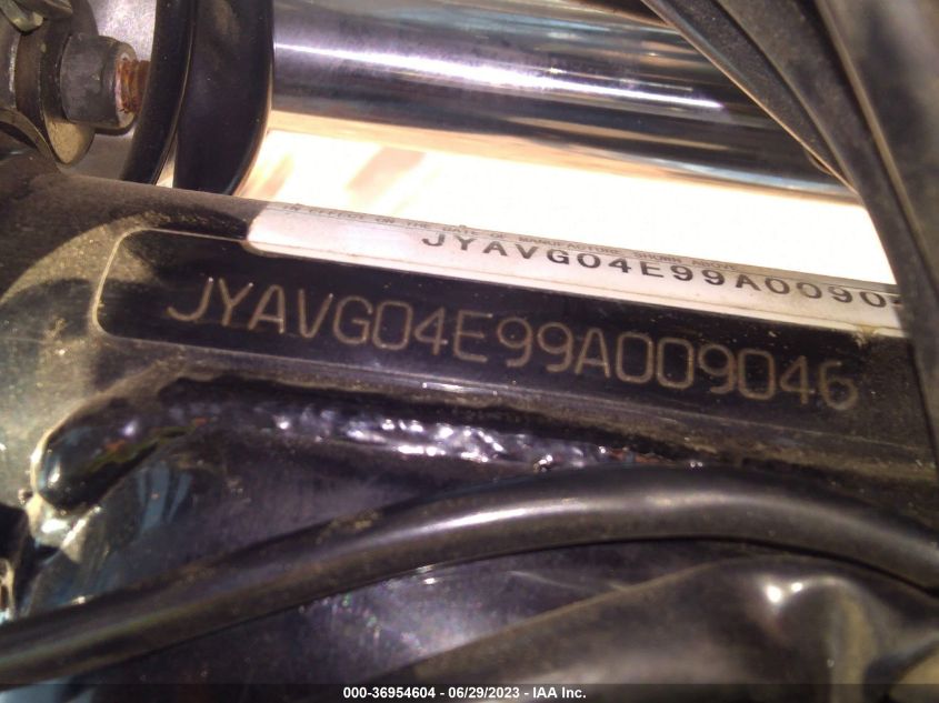 2009 YAMAHA XV250 JYAVG04E99A009046