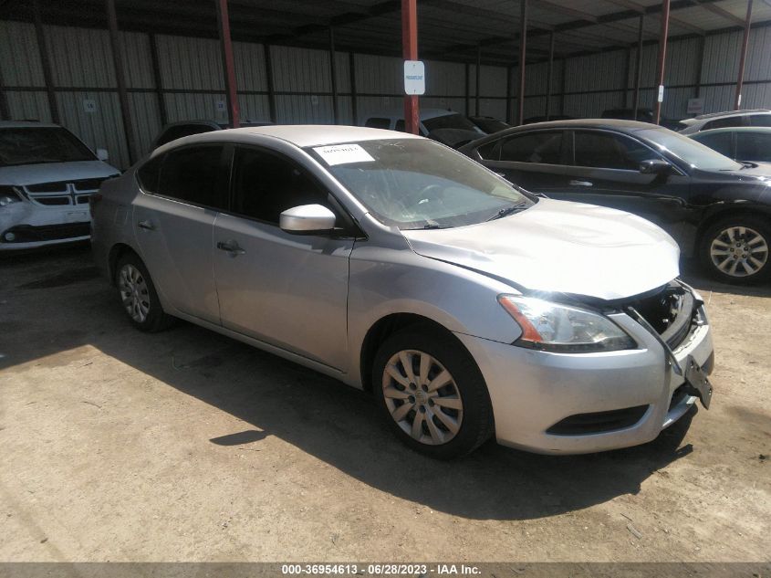 2014 NISSAN SENTRA S/SV/SR/SL - 3N1AB7APXEY215209