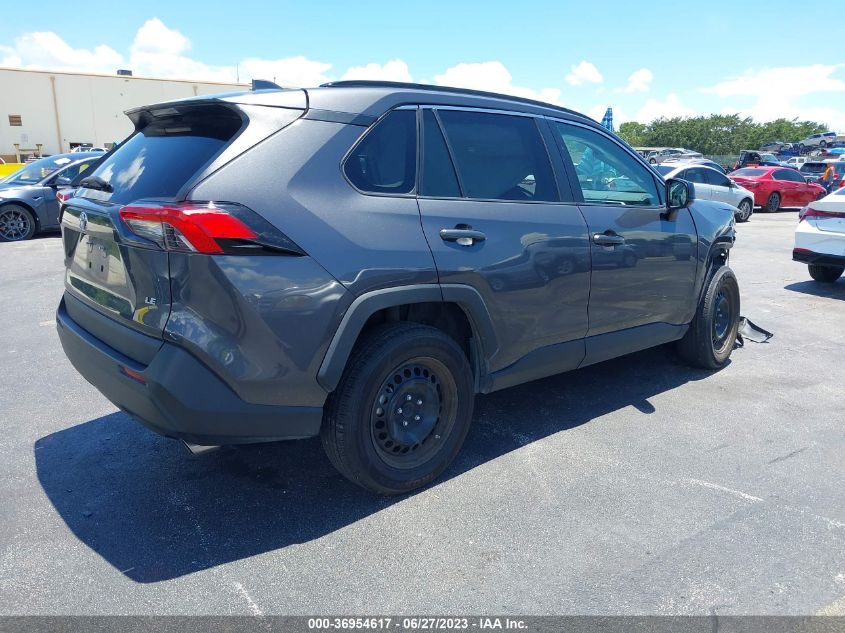 2021 TOYOTA RAV4 LE - 2T3H1RFV8MW135803