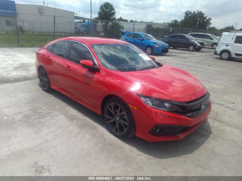 2020 HONDA CIVIC SEDAN SPORT - 2HGFC2F87LH576678
