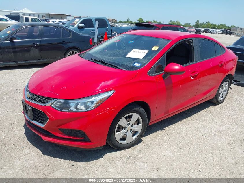 2018 CHEVROLET CRUZE LS - 1G1BC5SM1J7239586