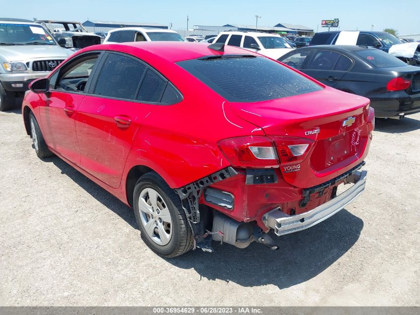 2018 CHEVROLET CRUZE LS - 1G1BC5SM1J7239586
