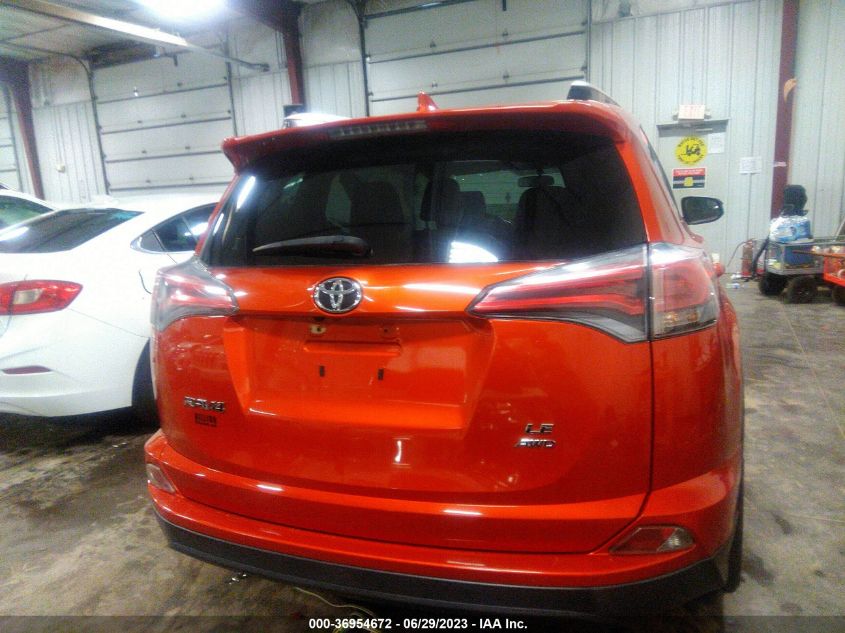 2016 TOYOTA RAV4 LE - JTMBFREV7GJ082605