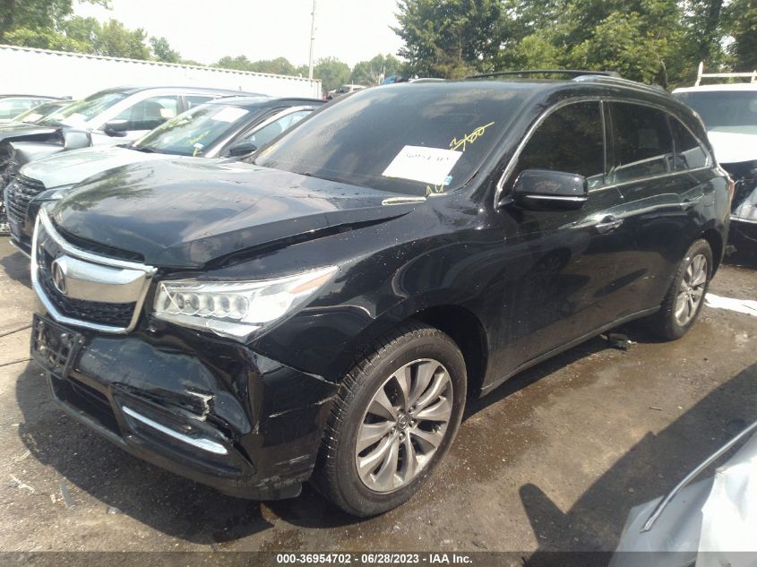 2015 ACURA MDX TECH PKG - 5FRYD4H47FB029722