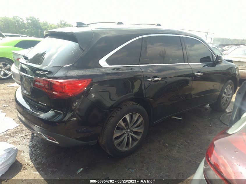 2015 ACURA MDX TECH PKG - 5FRYD4H47FB029722