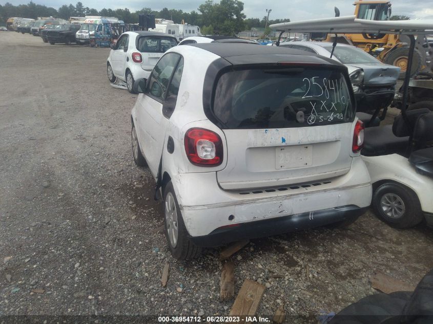 2016 SMART FORTWO PASSION/PURE/PRIME/PROXY - WMEFJ5DA4GK104367
