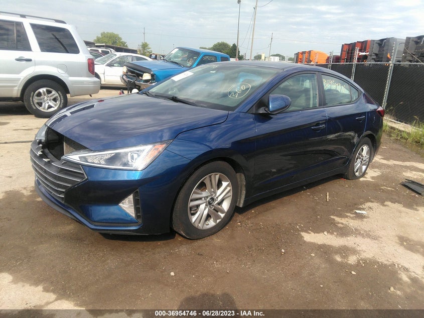 VIN 5NPD84LF3LH557848 2020 HYUNDAI ELANTRA SEL