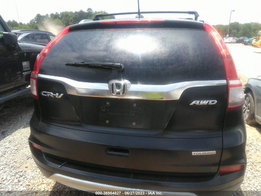 2015 HONDA CR-V TOURING - 5J6RM4H96FL132235