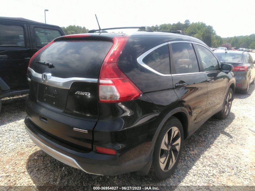 2015 HONDA CR-V TOURING - 5J6RM4H96FL132235
