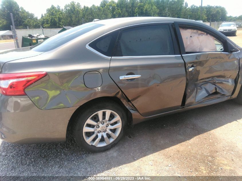 2016 NISSAN SENTRA SR/SL/S/SV/FE+ S - 3N1AB7AP5GL666578