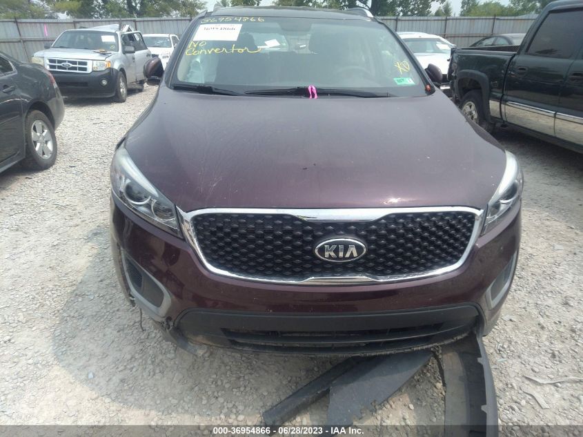 2016 KIA SORENTO LX/L - 5XYPGDA38GG125553