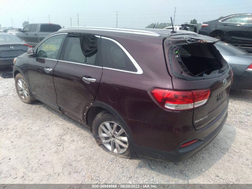 2016 KIA SORENTO LX/L - 5XYPGDA38GG125553