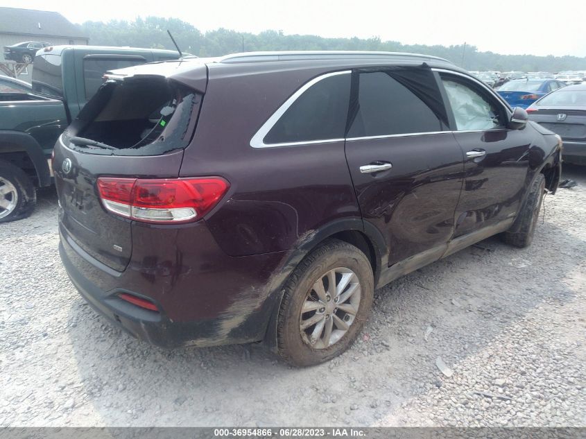 2016 KIA SORENTO LX/L - 5XYPGDA38GG125553