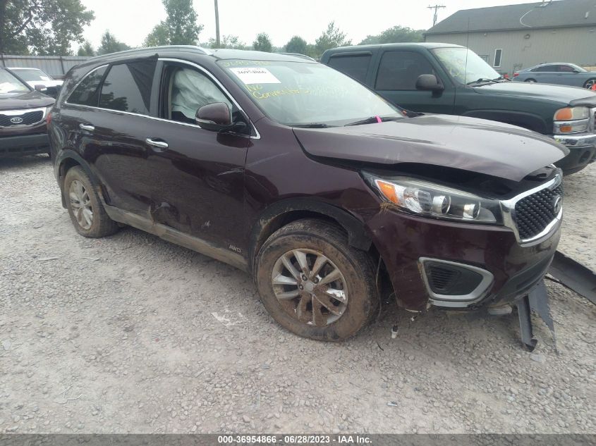 2016 KIA SORENTO LX/L - 5XYPGDA38GG125553