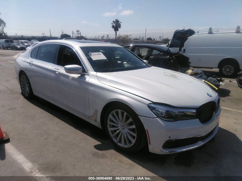 2017 BMW 7 SERIES 740I - WBA7E2C32HG741185
