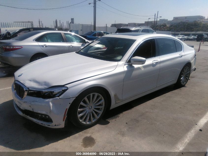 2017 BMW 7 SERIES 740I - WBA7E2C32HG741185