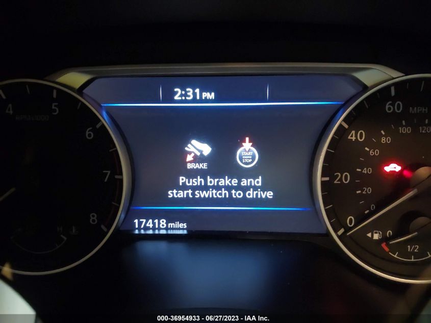 2019 NISSAN ALTIMA 2.5 SR - 1N4BL4CV7KC116897