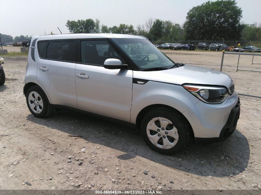 2014 KIA SOUL BASE - KNDJN2A28E7705161