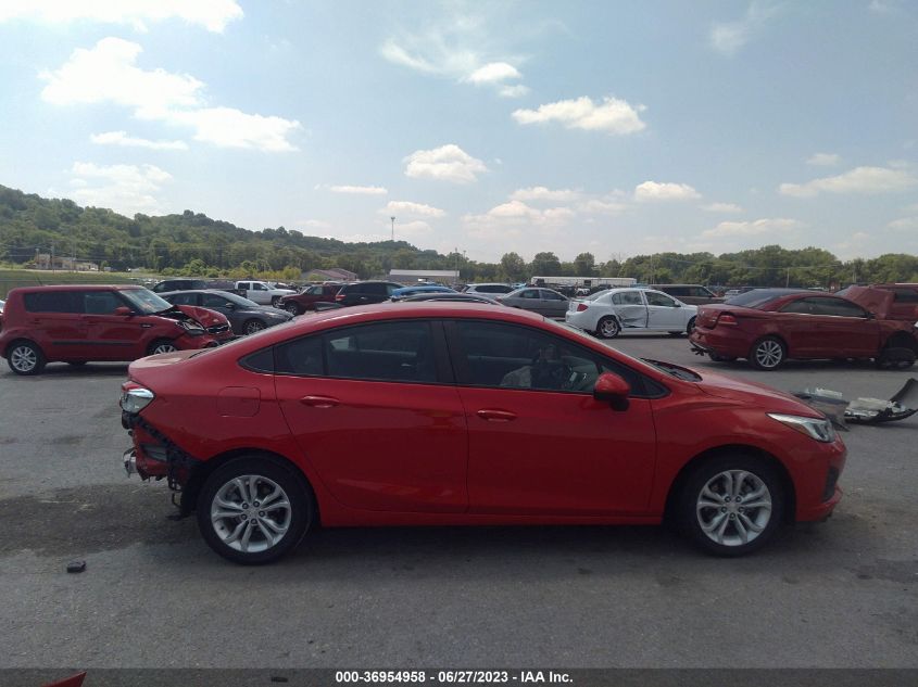 2019 CHEVROLET CRUZE LS - 1G1BC5SM8K7142919