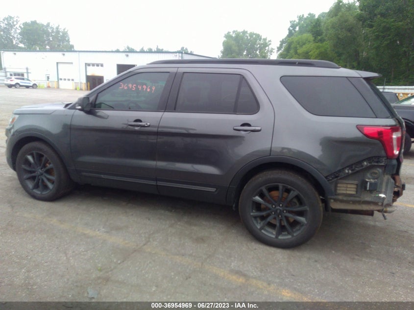 VIN 1FM5K8D87HGA15527 2017 FORD EXPLORER XLT