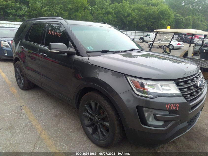 VIN 1FM5K8D87HGA15527 2017 FORD EXPLORER XLT