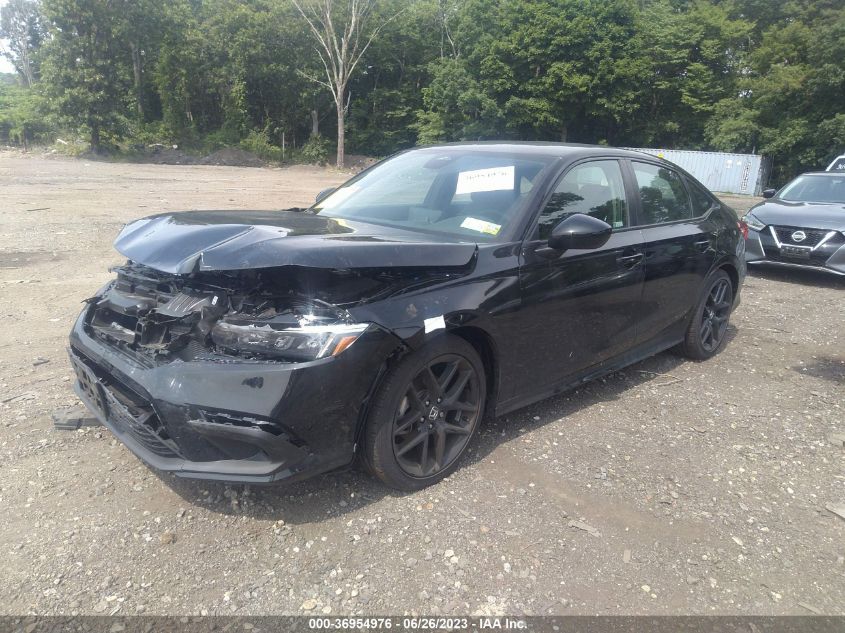 2HGFE2F51PH513985 Honda Civic Sedan SPORT 2