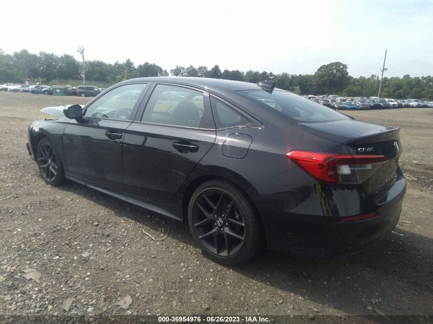 2HGFE2F51PH513985 Honda Civic Sedan SPORT 3