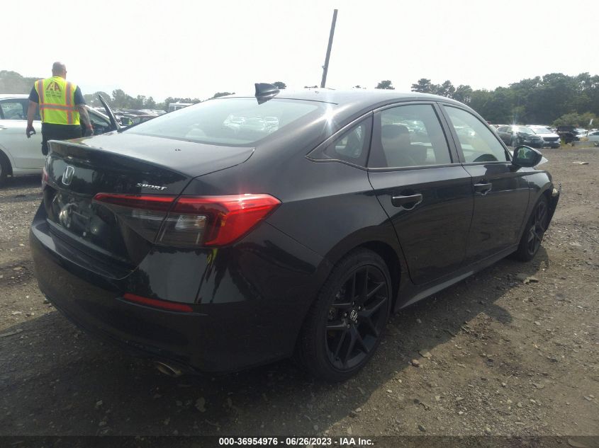 2HGFE2F51PH513985 Honda Civic Sedan SPORT 4