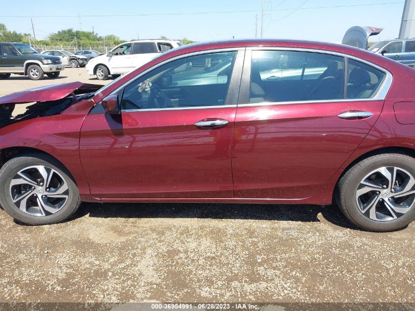 2016 HONDA ACCORD SEDAN LX - 1HGCR2F34GA203219