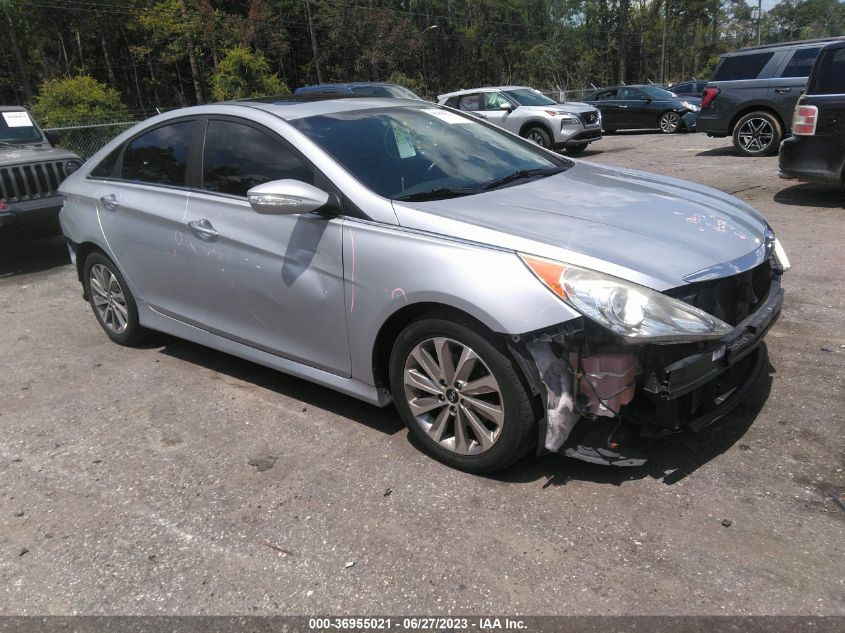 2014 HYUNDAI SONATA SE/LIMITED - 5NPEC4AC0EH915342