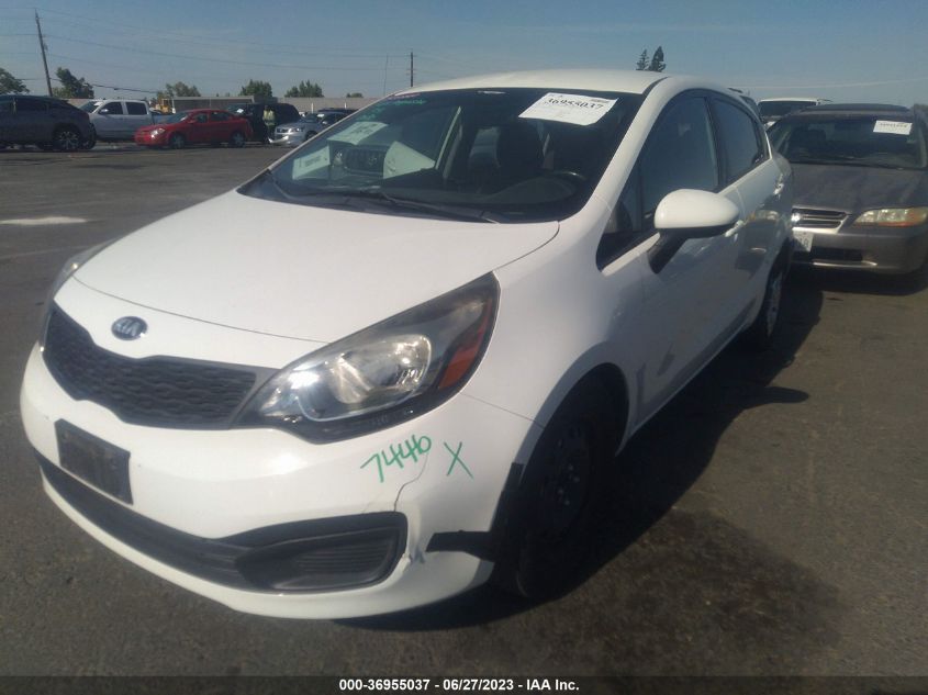 2013 KIA RIO LX - KNADM4A35D6300638