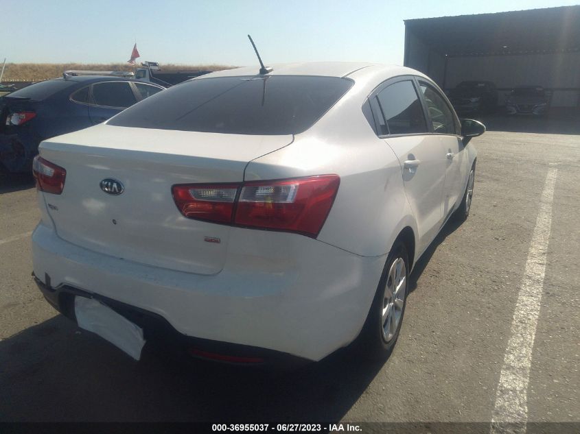 2013 KIA RIO LX - KNADM4A35D6300638