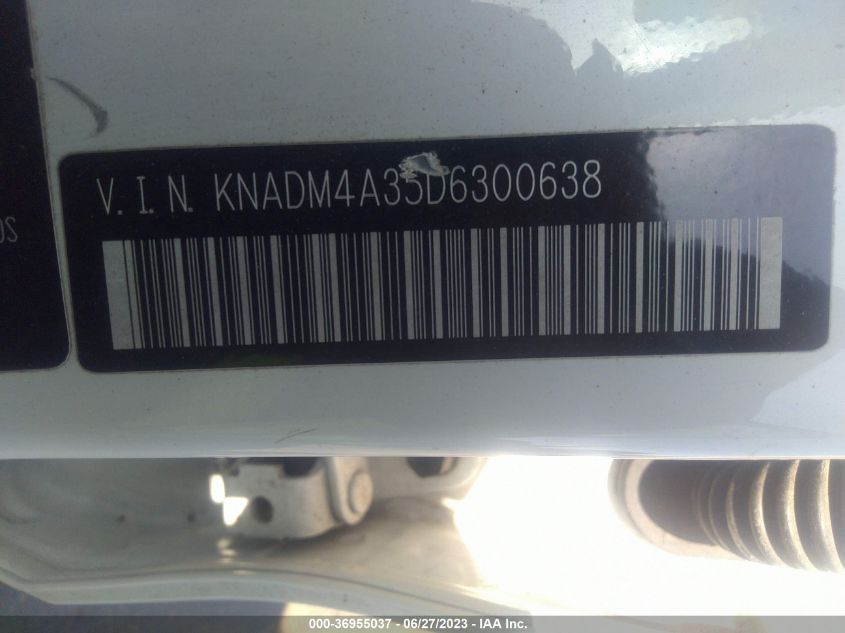 2013 KIA RIO LX - KNADM4A35D6300638