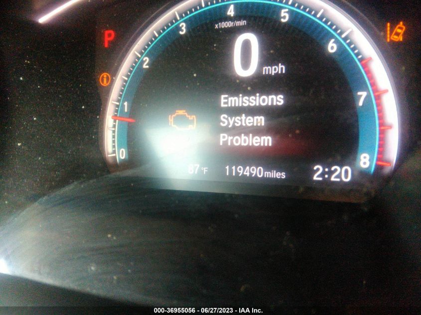 2020 HONDA CIVIC SEDAN EX-L - 19XFC1F76LE012497