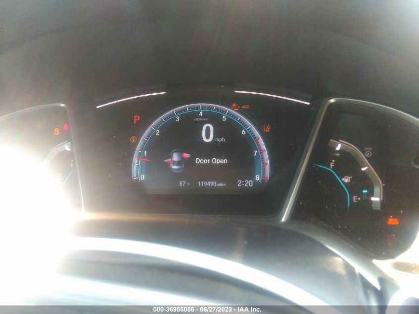 2020 HONDA CIVIC SEDAN EX-L - 19XFC1F76LE012497