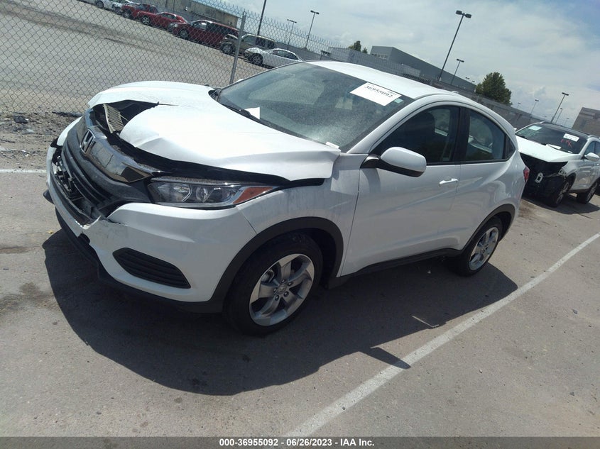 VIN 3CZRU6H37MM714170 2021 HONDA HR-V LX