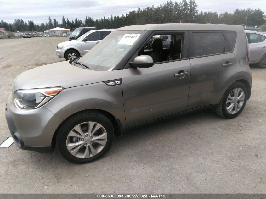 2015 KIA SOUL + - KNDJP3A57F7189631