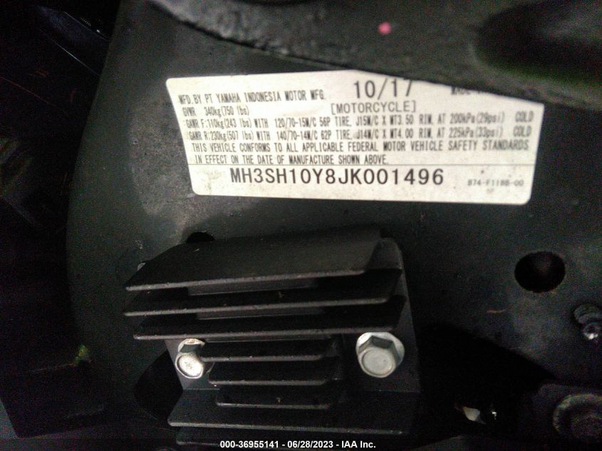 2018 YAMAHA CZD300 A - MH3SH10Y8JK001496