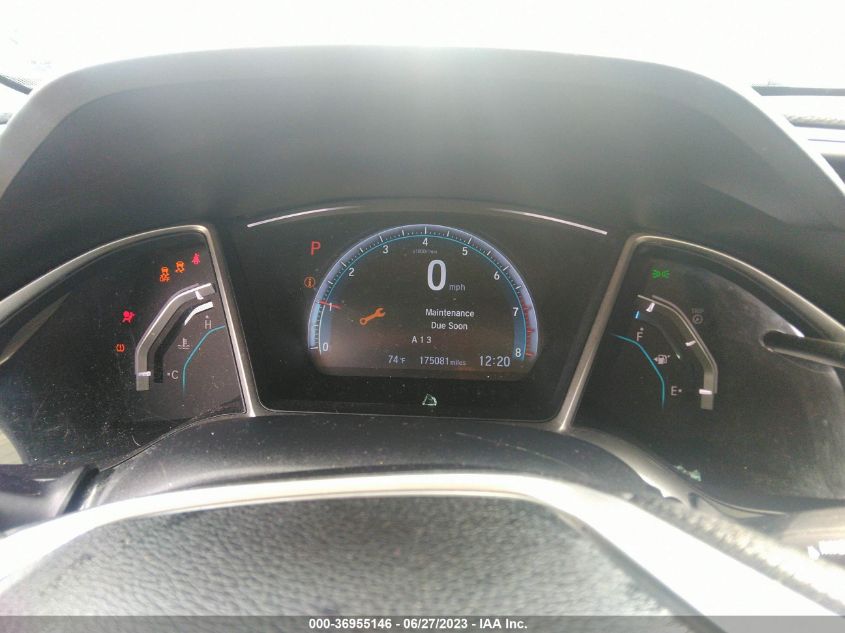 2016 HONDA CIVIC SEDAN EX - 19XFC2F77GE064037