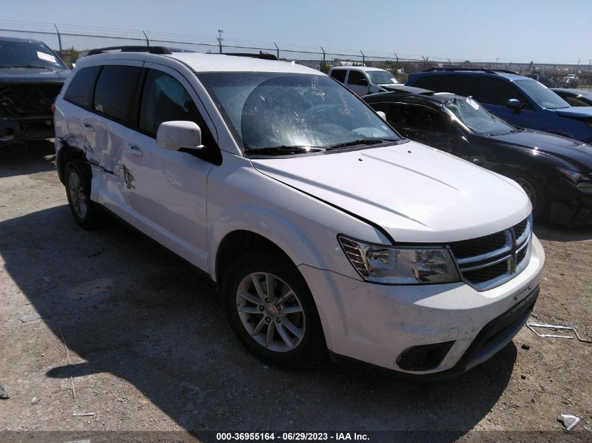 2016 DODGE JOURNEY SXT - 3C4PDCBG9GT127003
