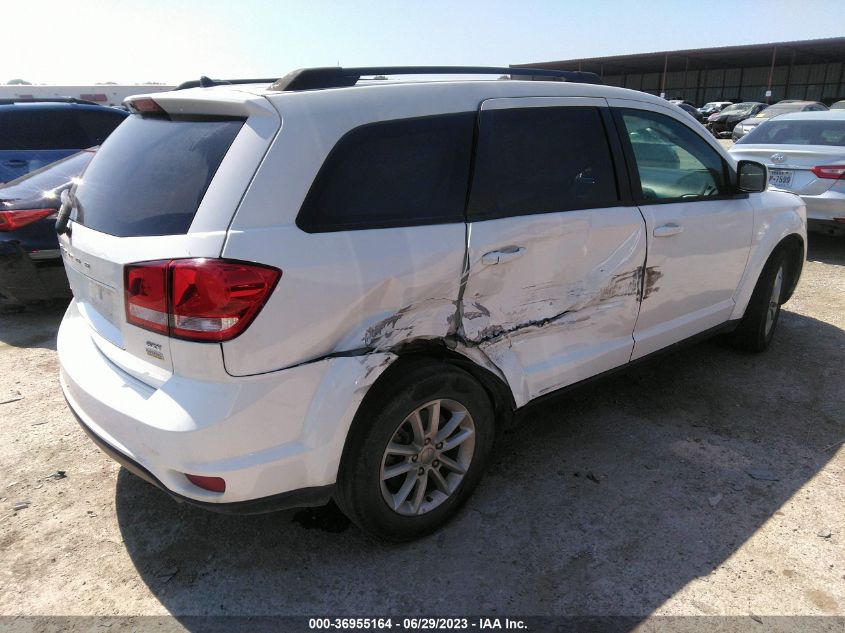 2016 DODGE JOURNEY SXT - 3C4PDCBG9GT127003