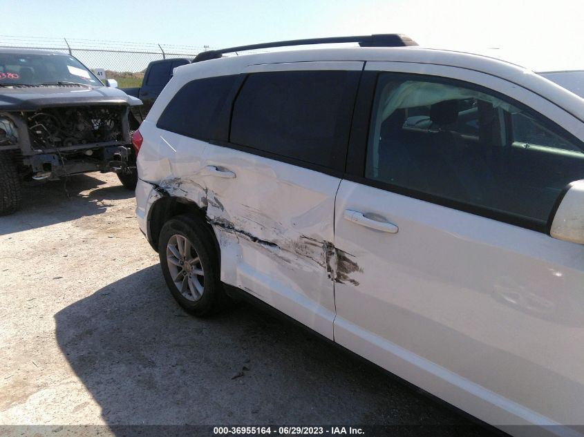 2016 DODGE JOURNEY SXT - 3C4PDCBG9GT127003