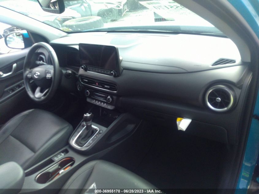 2022 HYUNDAI KONA LIMITED - KM8K5CA39NU790074