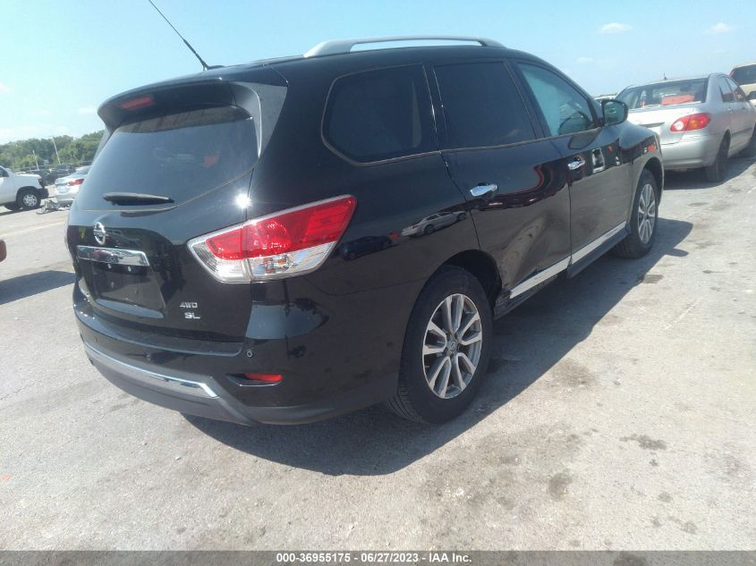 2014 NISSAN PATHFINDER S/SV/SL/PLATINUM - 5N1AR2MM4EC727050