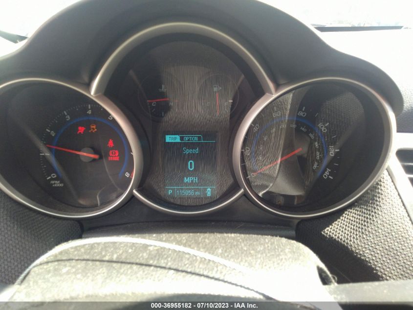 2016 CHEVROLET CRUZE LIMITED LT - 1G1PE5SB6G7126613