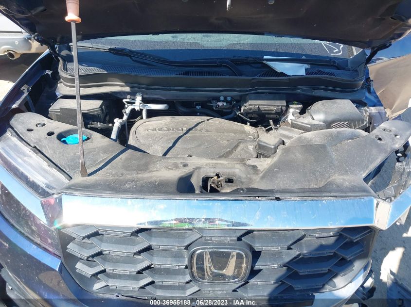 2022 HONDA PASSPORT EX-L - 5FNYF8H54NB006053